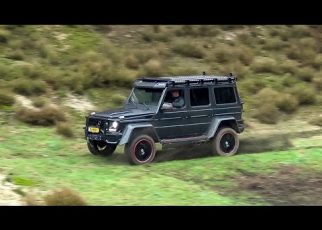 (VIDEO) - BRABUS Mercedes G500 4x4² with Straight Pipes - Acceleration, Revs & Going Off-Road!