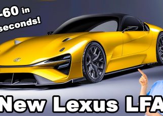 (VIDEO) - New Lexus LFA revealed... and it'll hit 60mph in TWO seconds! 🔥