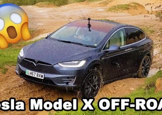 (VIDEO) - What happens when you off-road a Tesla Model X...