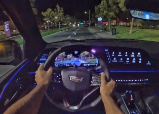 2022 Cadillac Escalade Diesel 4WD POV Night Drive (3D Audio)(ASMR)