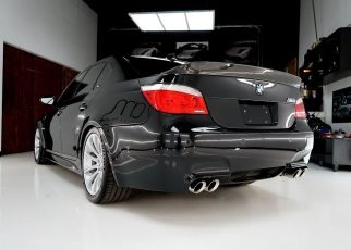 The CLEANEST 100k miles BMW M5 V10! Paint Correction, Ceramic Coating, Headlights, Interior!