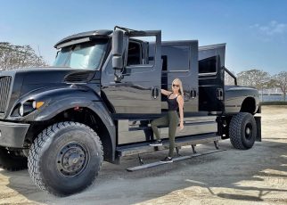 $500,000 Monster Pickup Truck With 6 doors