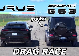 Lamborghini Urus vs 700HP Mercedes-AMG G63 // DRAG & ROLL RACE